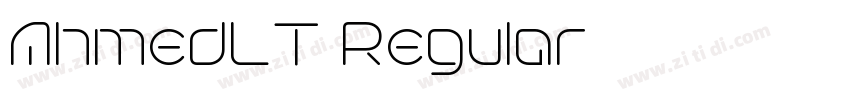 AhmedLT Regular字体转换 AhmedLT Regular字体转换